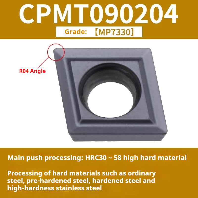 2038-Drilling and milling inserts CPMT080204 090204 090308 120308 Machining of hard materials for steel parts Shandong Denso Pricision Tools Co.,Ltd.